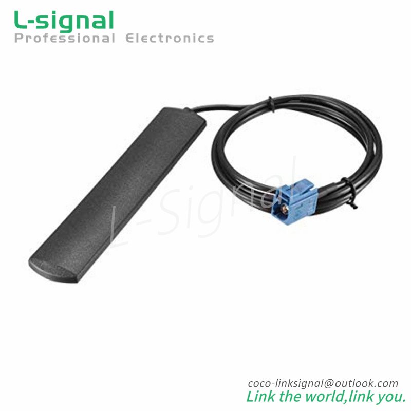 3G GSM GPRS WCDMA FAKRA-C Female Patch Antenna Adhesive Mount 5dBi